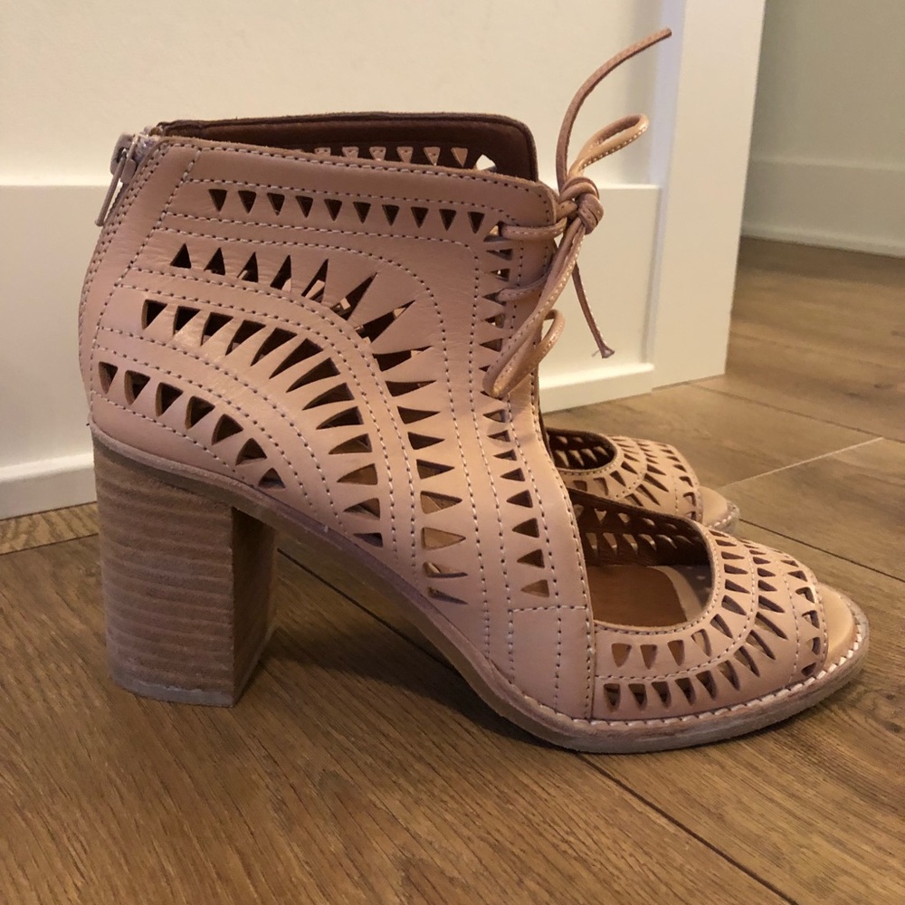 Jeffery Campbell block heel size 9 - Picture 2 of 7